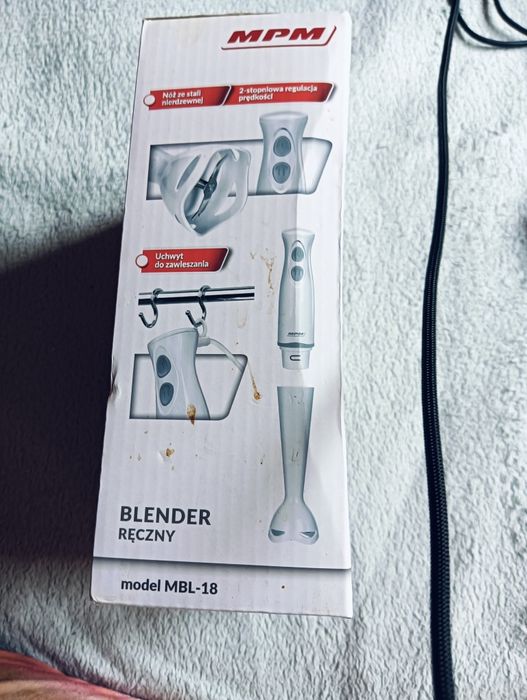 Blender ręczny czarny
