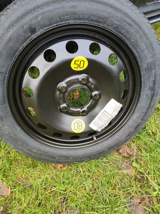 Dojazdowka kolo dojazdowe r16 zapasowe bmw e60 e90 e46 e61 e91 16 cali
