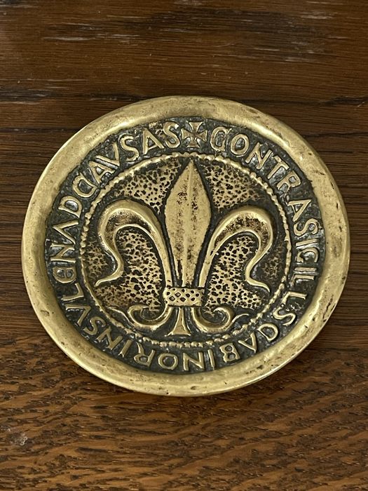 Вінтажна тарілочка французського майстра M.le Verrier