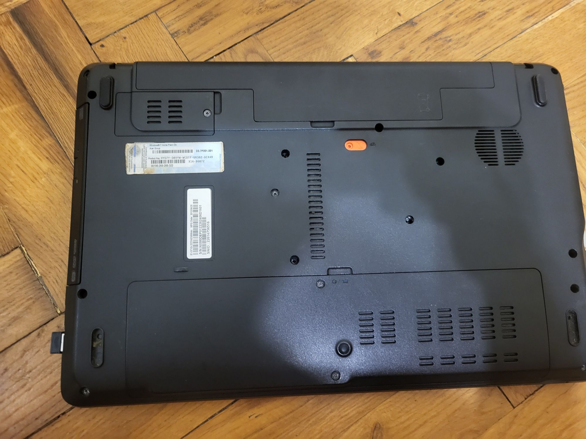 Ноутбук 15,6" Acer 4 ядра/8Gb/відео Geforce GT620M
