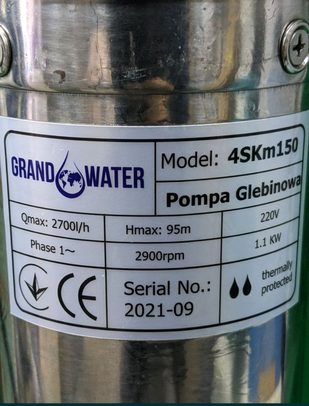 SKM 150 насос для води Pompa Glebonova
