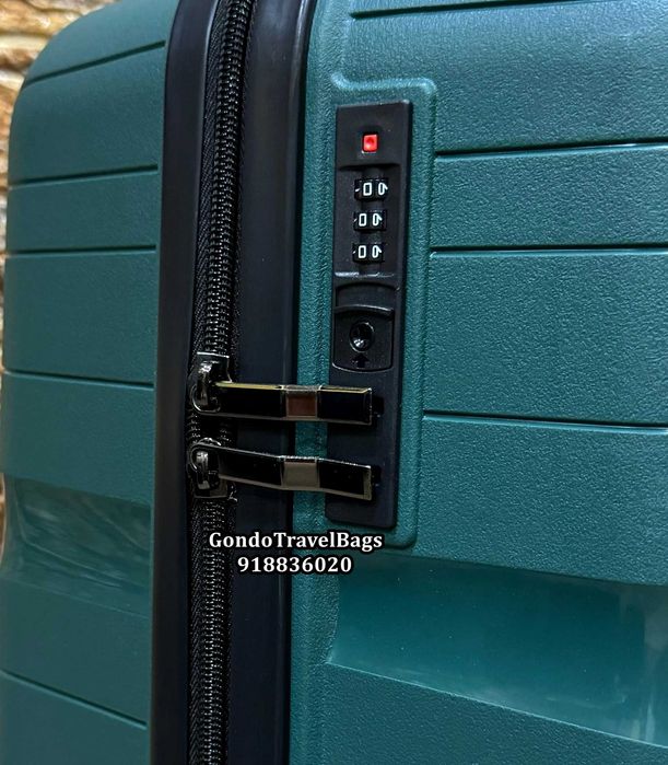 Mala Porão MÉDIA 23Kg + Mala Cabine 8 a 10Kg NOVAS - POLIPROPILENO