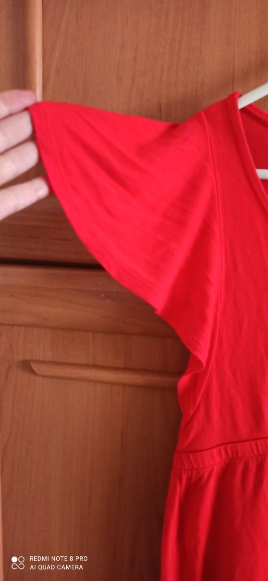 Mama H&M roz. S wiskozowa cienka lekka sukienka ciążowa
