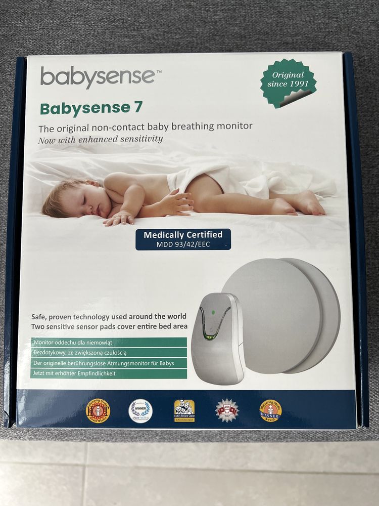 BabySense 7 - monitor oddechu z certyfikatem medycznym