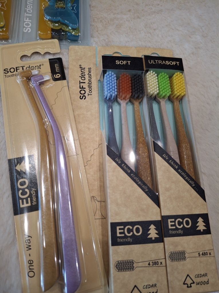 Зубні щітки Soft Dent Butterfly/Eco