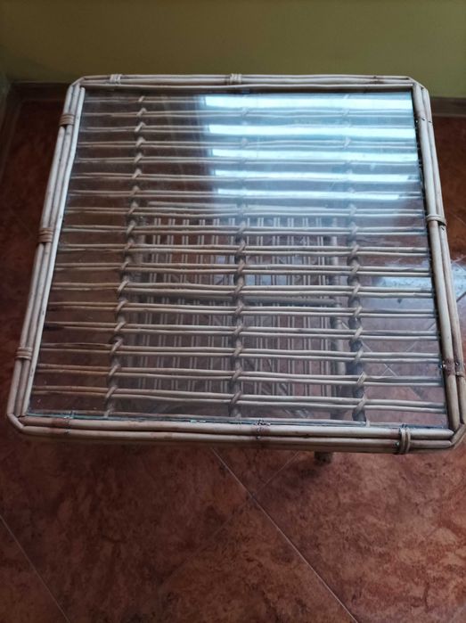 Fotel wiklinowy duży