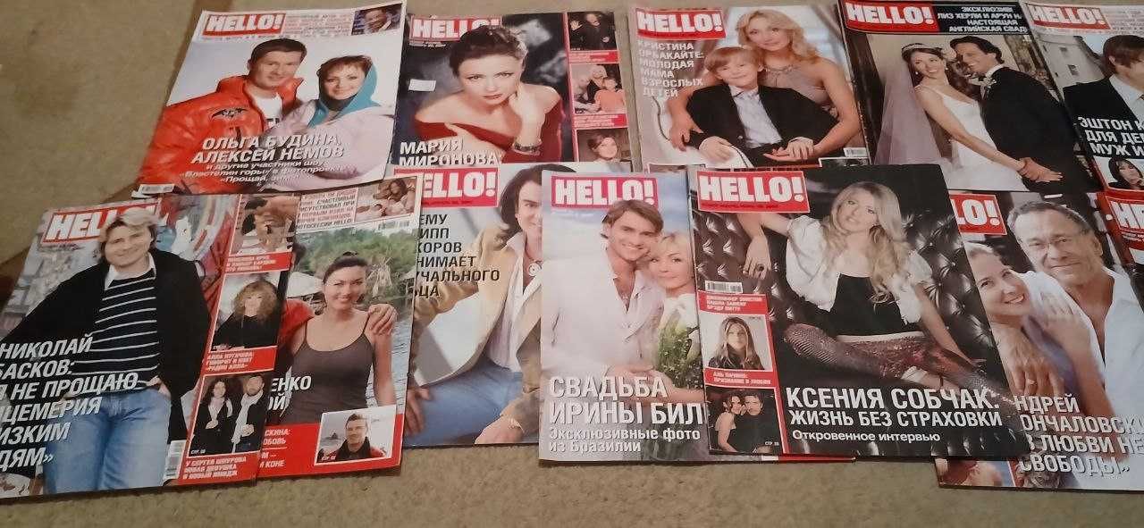 Журналы Hello и др. 2000-х гг.(Гарри Поттер, Лив Тайлер,Лагутенко,др)