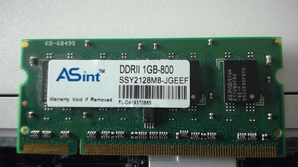 Memórias Portátil DDR2
