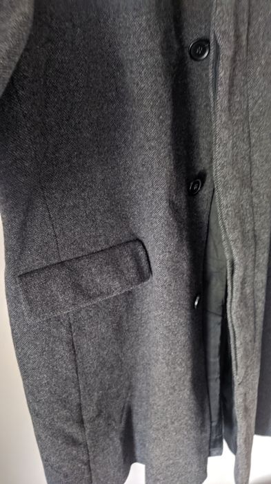 Wełniany męski płaszcz Jake*s XL Ramazotti klasyczny długi wełna