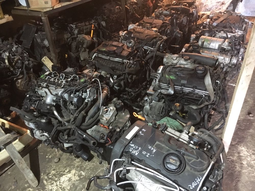 Двигун мотор 1.6cay 1.9BXE BKC BJB BLS 2.0BSY BKP BKD BMR Skoda passat