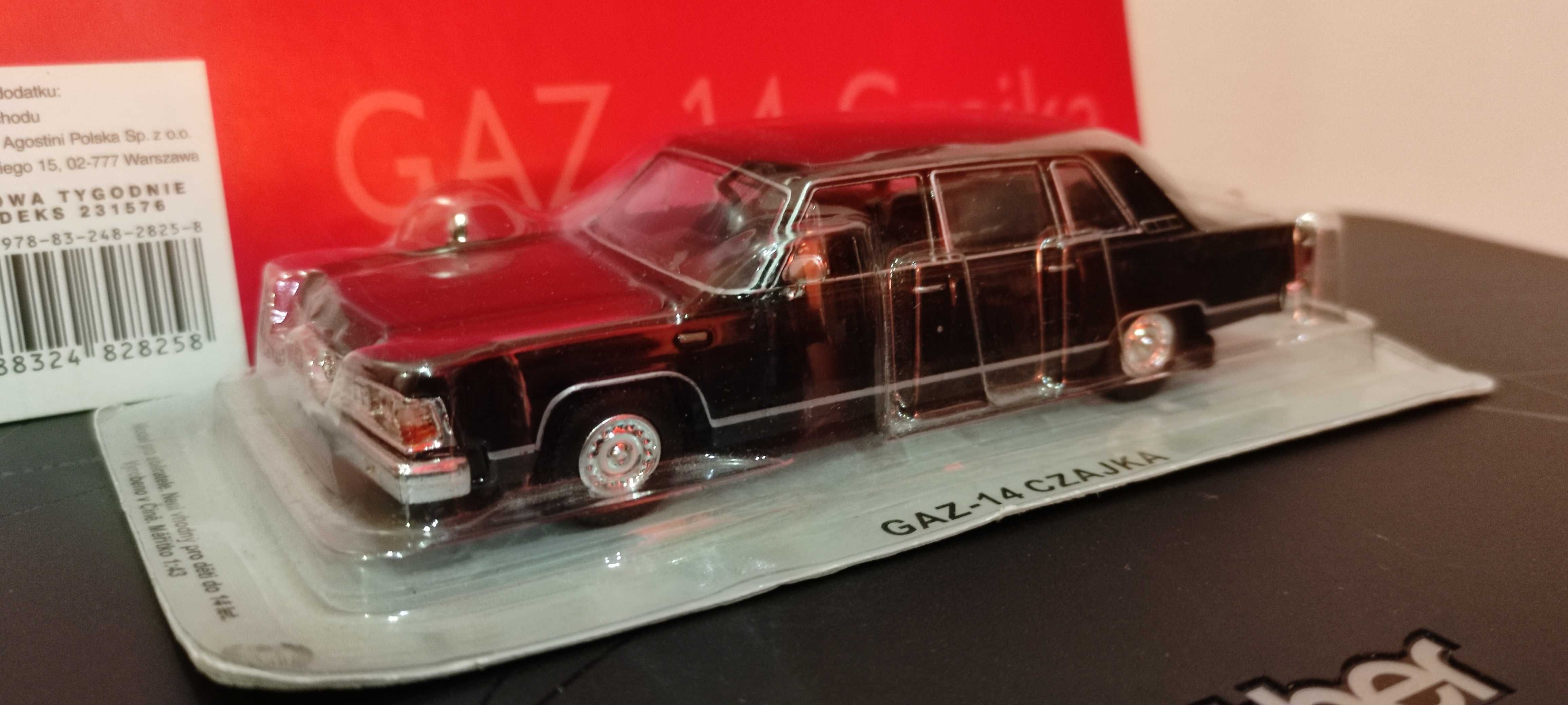 Kultowe Auta PRL GAZ 14 Czajka 1:43