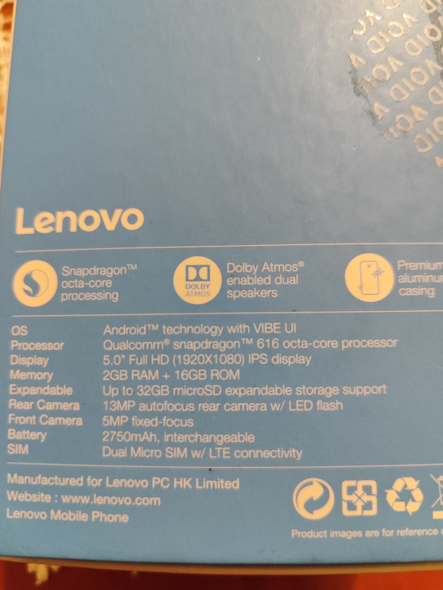 Telefon Smartfon Lenovo K5 Plus a6020a46