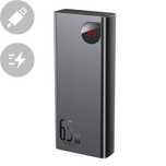 adaman powerbank 2x usb 1x usb-c 1x microusb 20000mah 65w quick c qmx