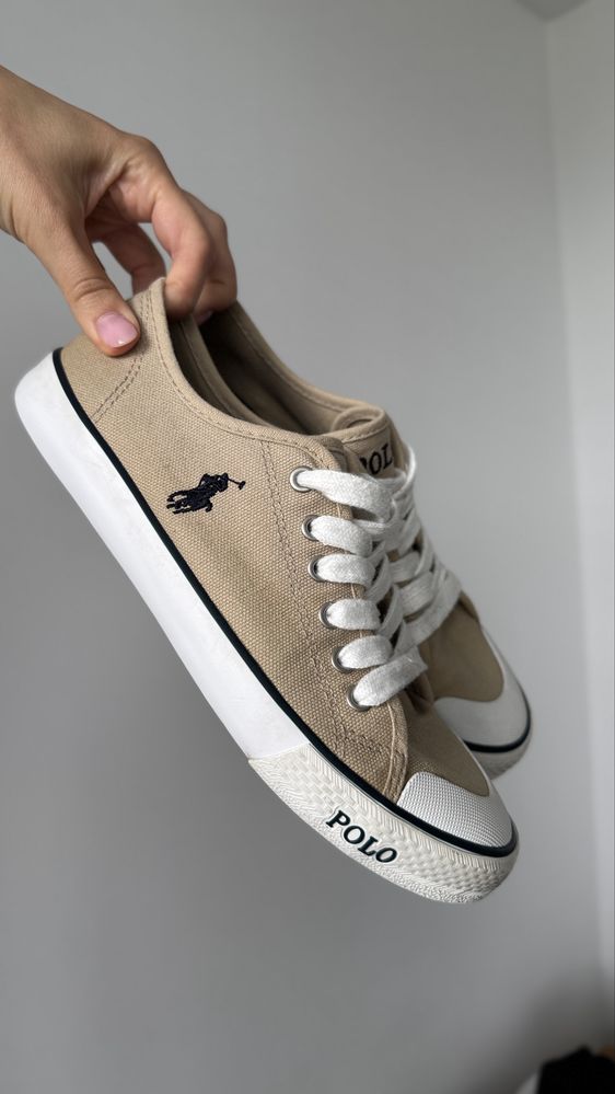 Ralph Lauren Polo trampki 37 Canvas Lining