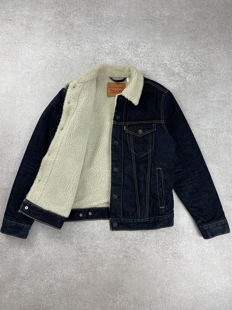 Levis sherpa trucker jacket men’s чоловіча шерпа куртка