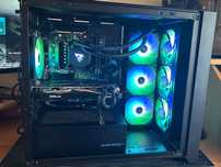 NOWY Komputer gamingowy do gier AM5 ryzen 7500f ddr5 32gb 6700xt wfii