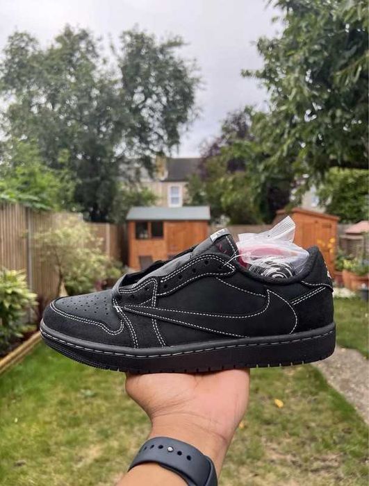 Buty Trampk Jordan 1 Retro Low OG SP Travis Scott Black R.46