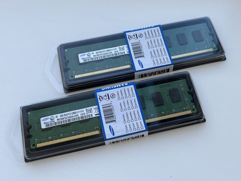 Оперативная память SAMSUNG DDR3 16GB (8+8) 1600MHz / ОЗУ / ОЗП
