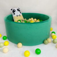 Сухий басейн зелений дитячий з кульками і без. В наявності. Бассейн с