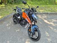 KTM Duke 125 Super Stan 140km 2025r. Tarnów Dowóz z cb rc