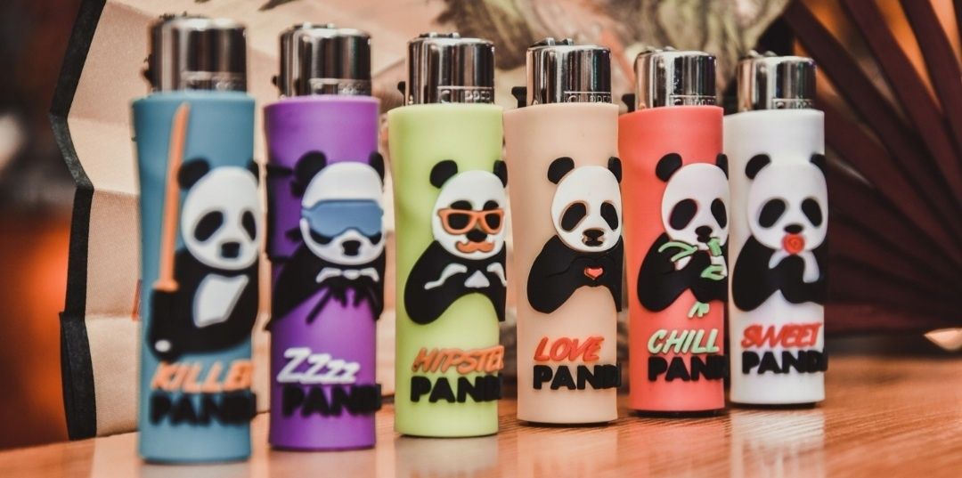 Zapalniczka Clipper Płomieniowa Panda ETUI THC