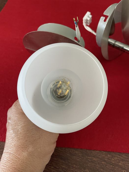 Par de focos de parede