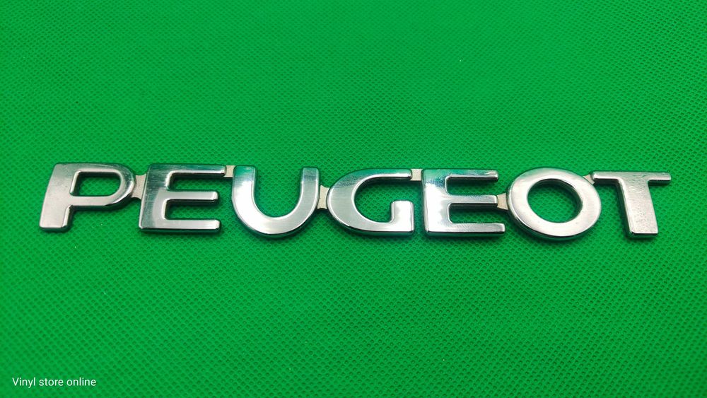 Peças Peugeot Vários Modelos - Letras Plástico para colar