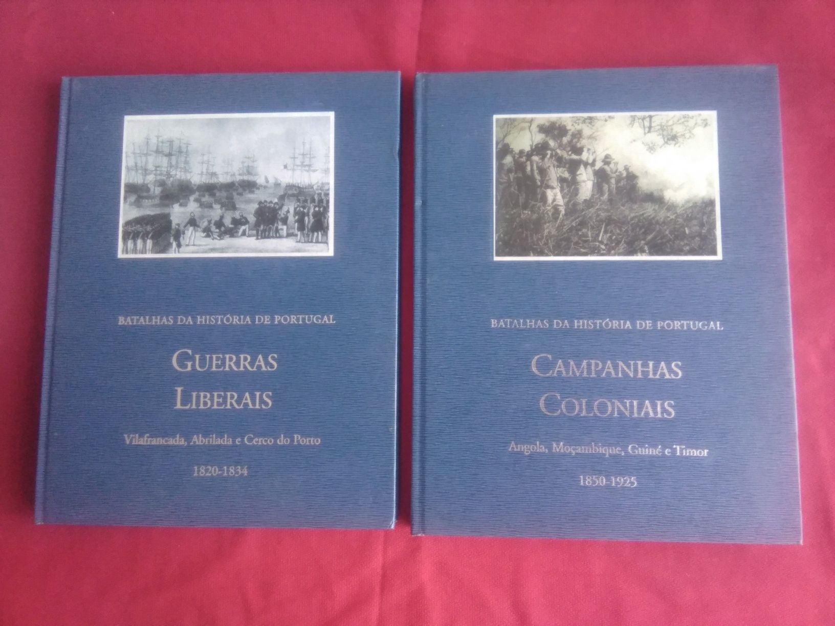 Lote 16 volumes Batalhas da História de Portugal. Quidnovo. 2006.