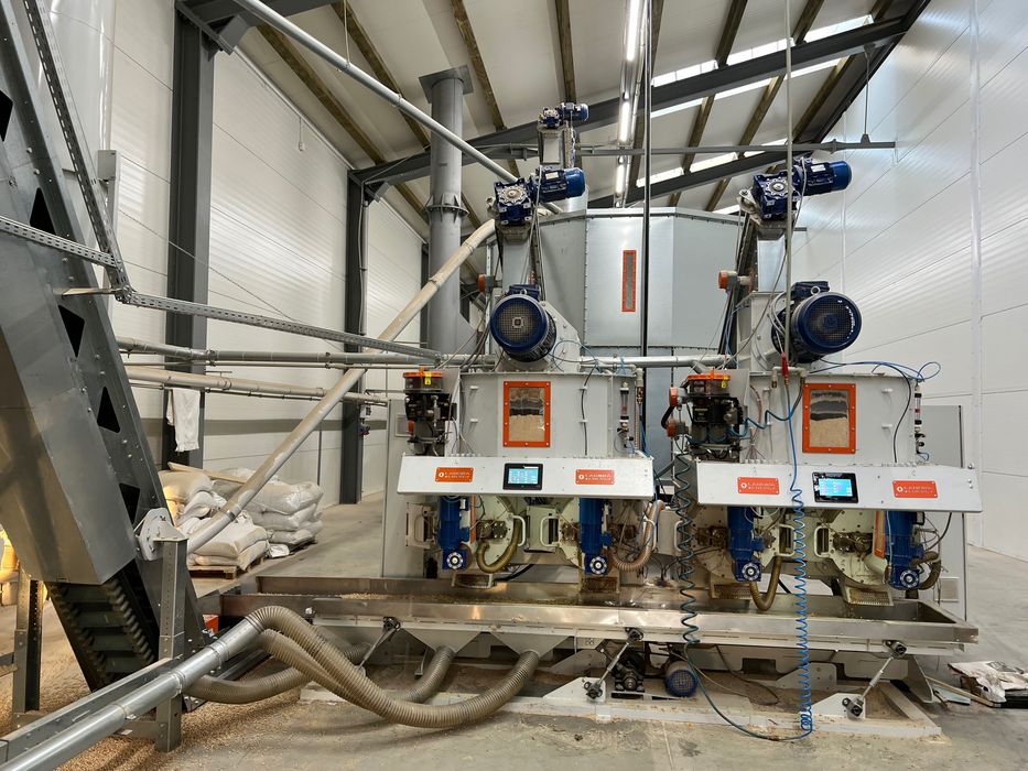 POLSKI przesiewacz do peletu, chłodnica peletu, podajnik wibracyjny