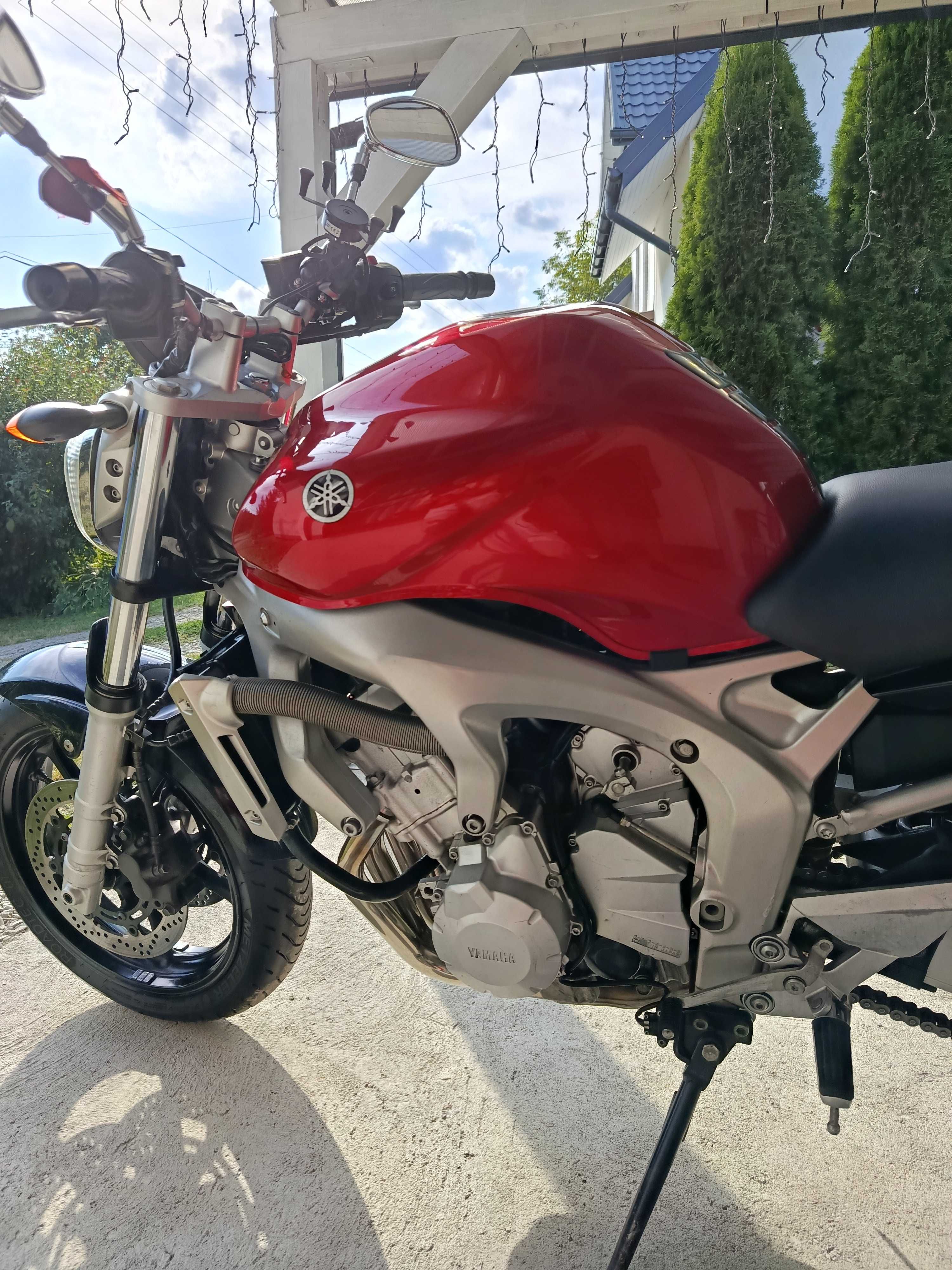 Yamaha FZ6N  2004r  przebieg 54260tyś stan idealny