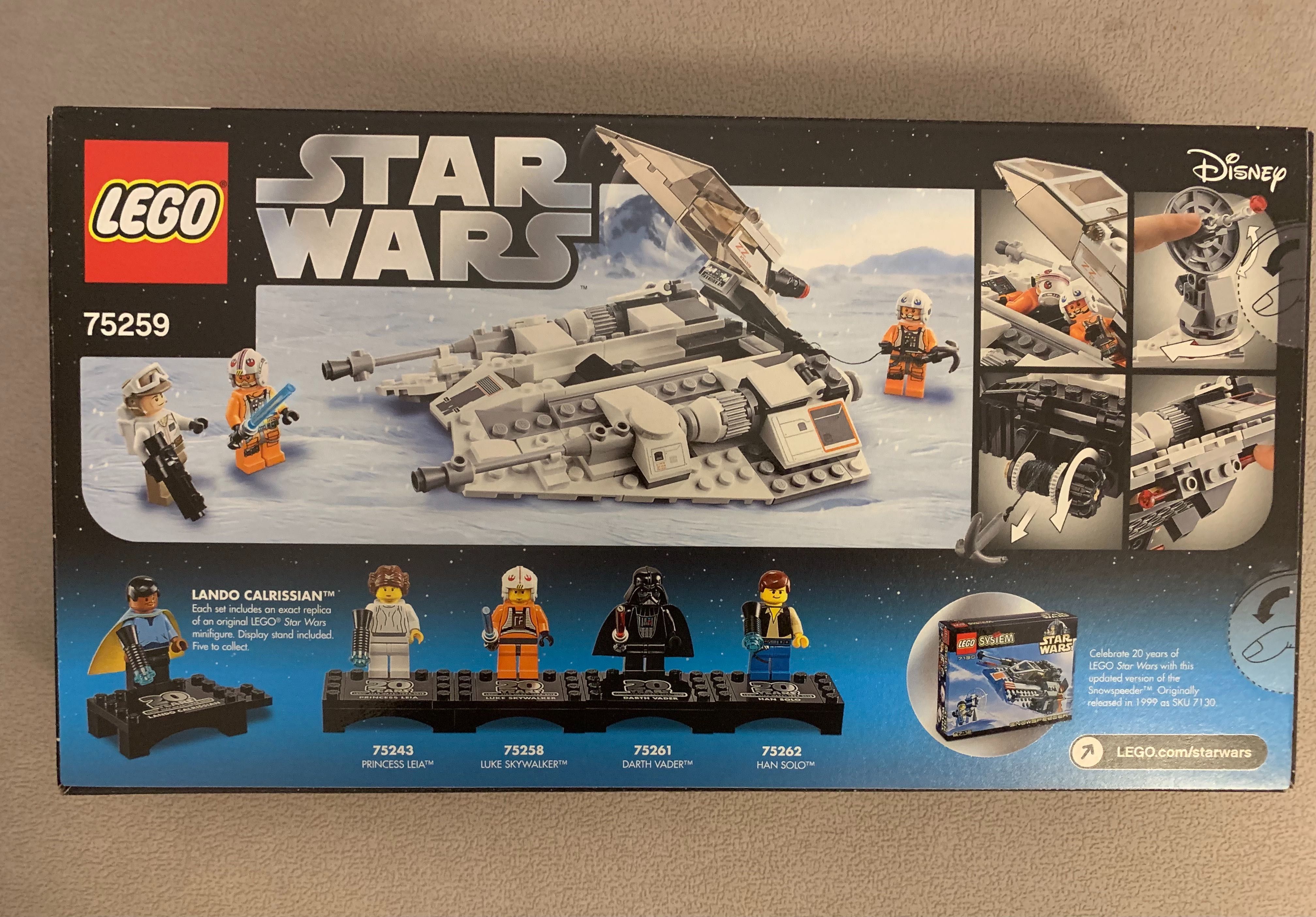 LEGO 75259 Star Wars - Śmigacz śnieżny - edycja rocznicowa - Nowy