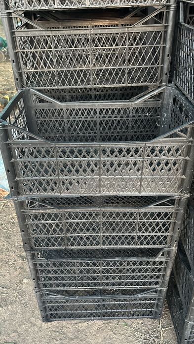 Skrzynki plastikowe wysokość 22 szerokość 30 długość 50