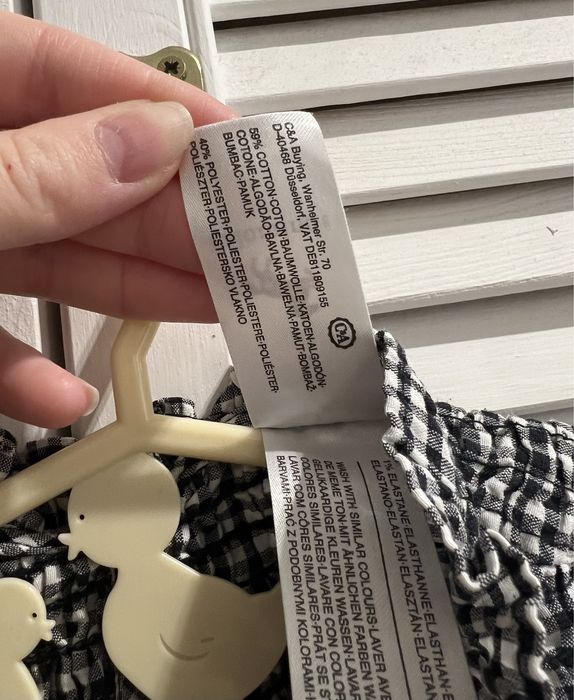 Bluzka z długim rękawem C&A r.122 Palomino koszula bufki przeszycia