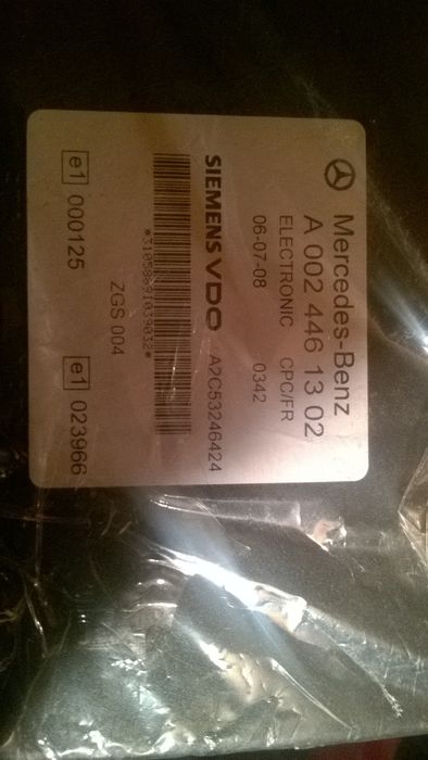 Блок управления CPC/ FR MERCEDES 08г. А 002 446 13 02