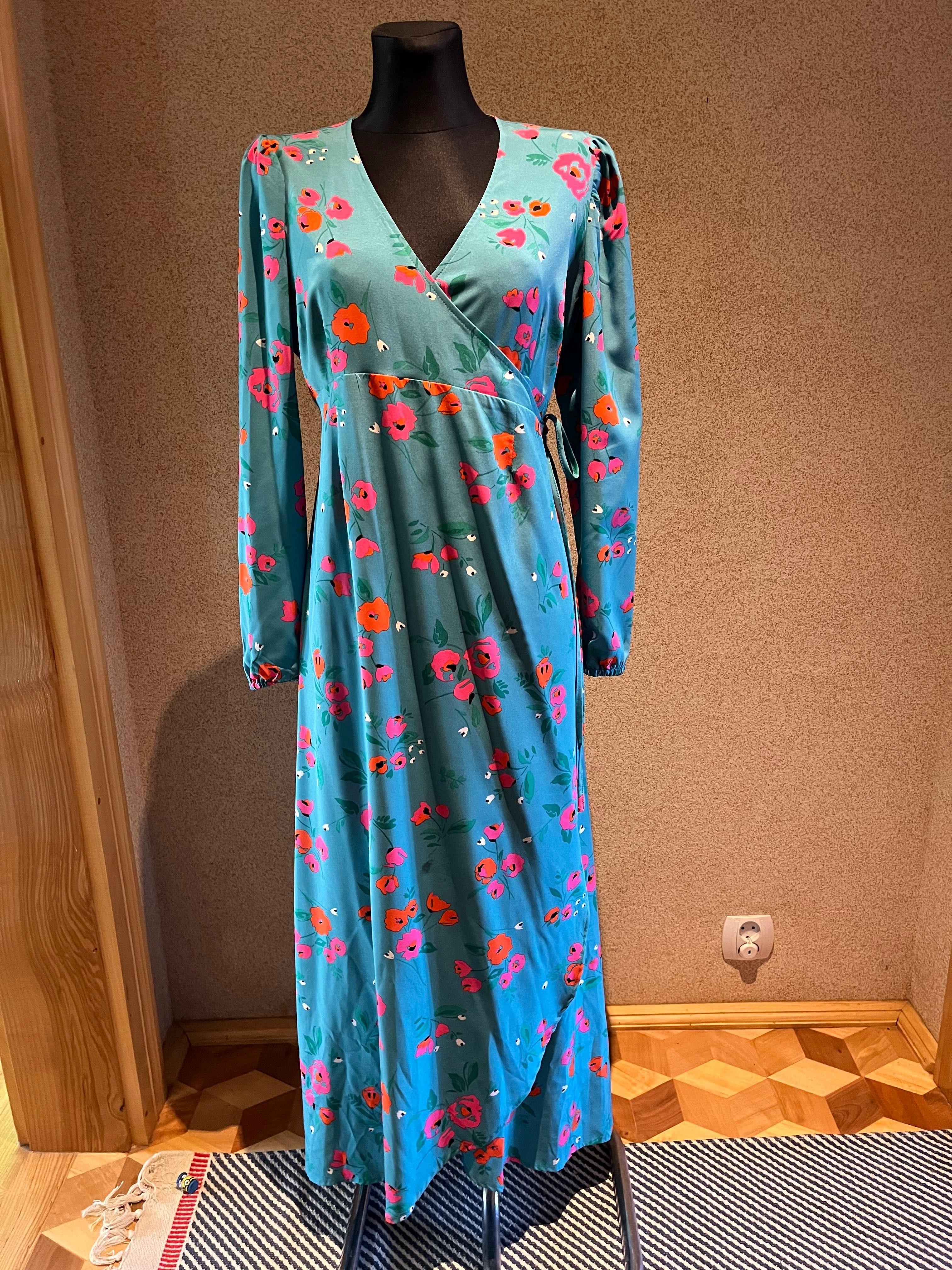 Sukienka ciążowa Only Maternity S, wiązana, elegancka