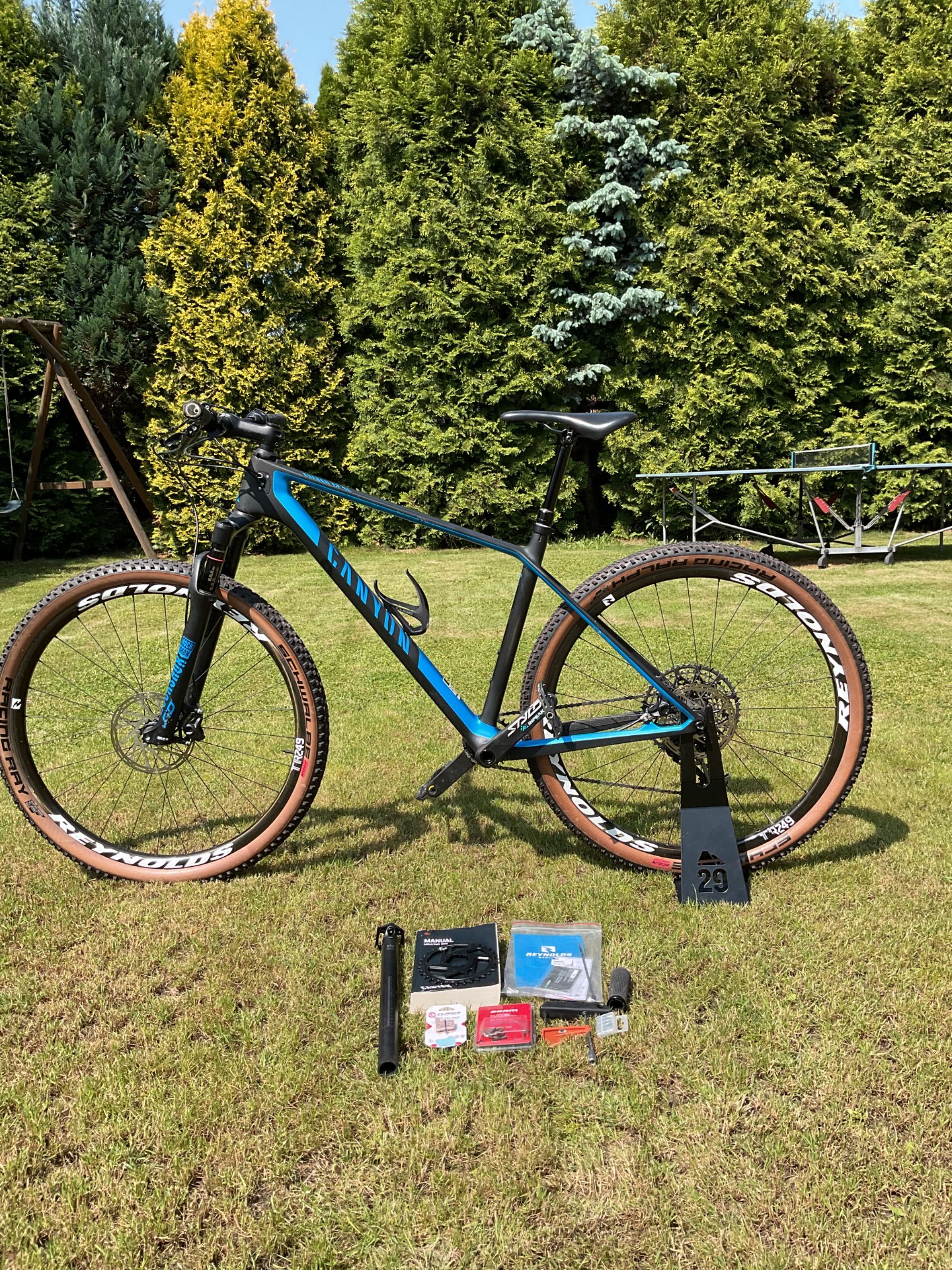 Canyon Exceed CF SL 8.0, Carbon, pomiar mocy INPEAK