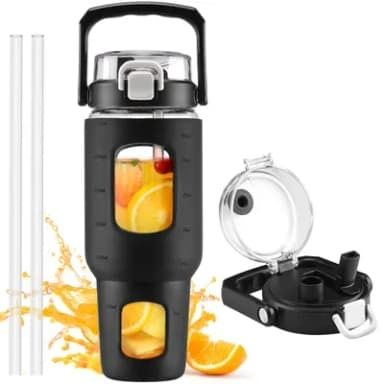 HYDRAGLAZIC 960 ml butelka na wodę pitną z uchwytem