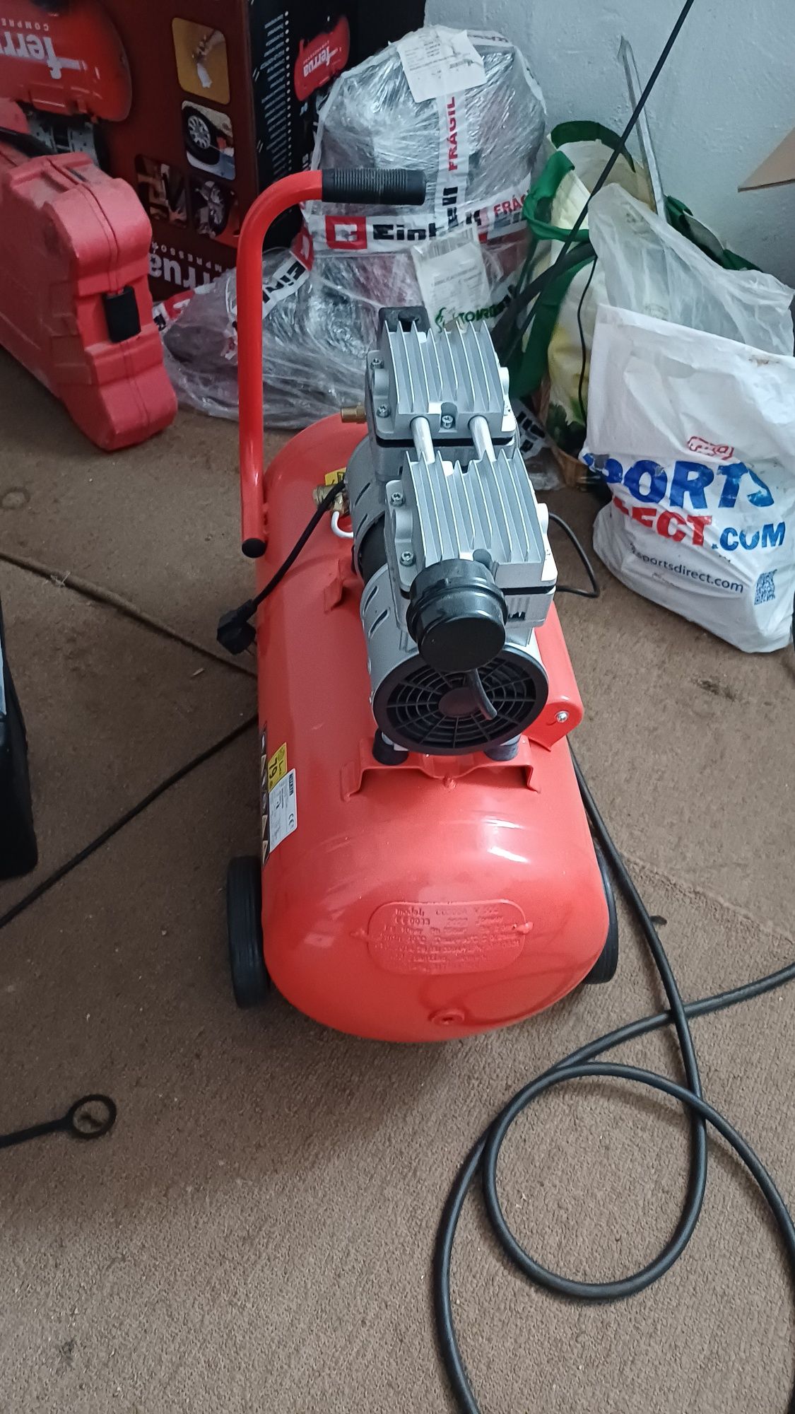 Compressor silencioso novo de 50 L