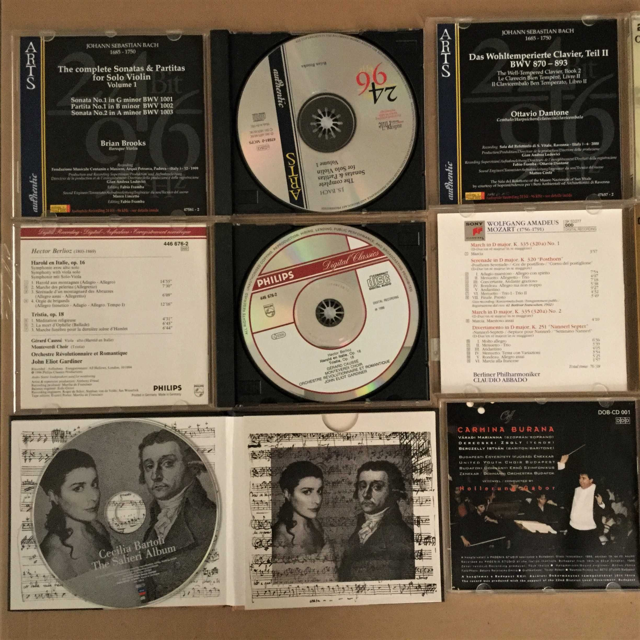 Berlioz, Boccherini, Carmina Burana, Salieri Bartoli - Kolekcja 9CD