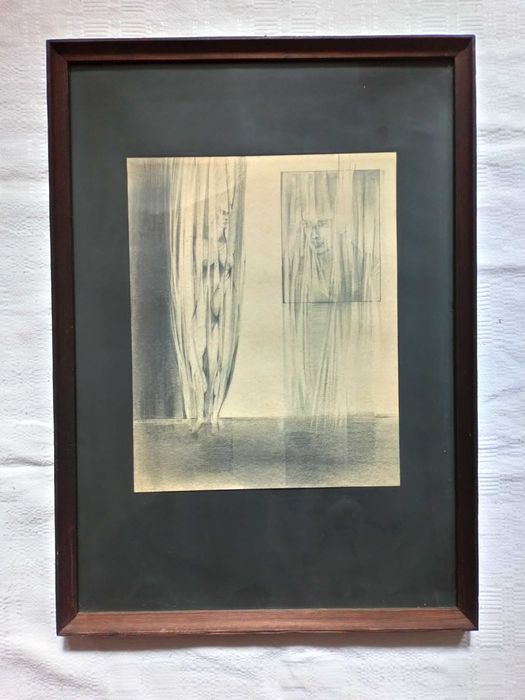 Obraz rysunek Andrzej Nałęcz-Sobieszczański, Gdańsk