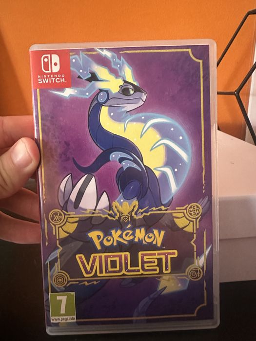 Caixa do Jogo Pokemon Violet