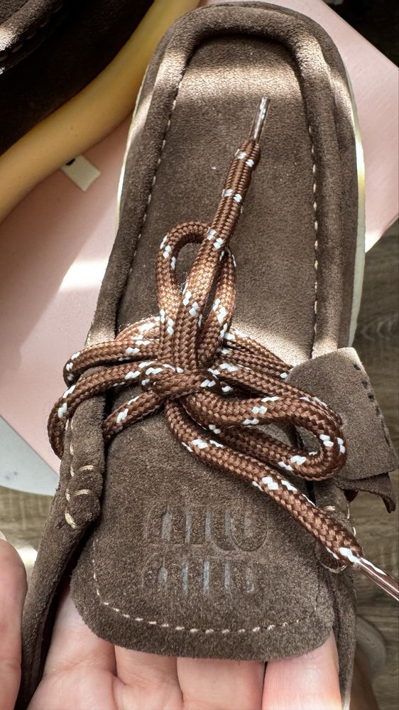 Замшеві череки Miu Miu р.39 оригінал