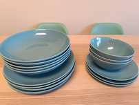 Conjunto de Cozinha (Pratos) Azul