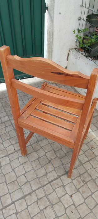 Cadeiras madeira maciça