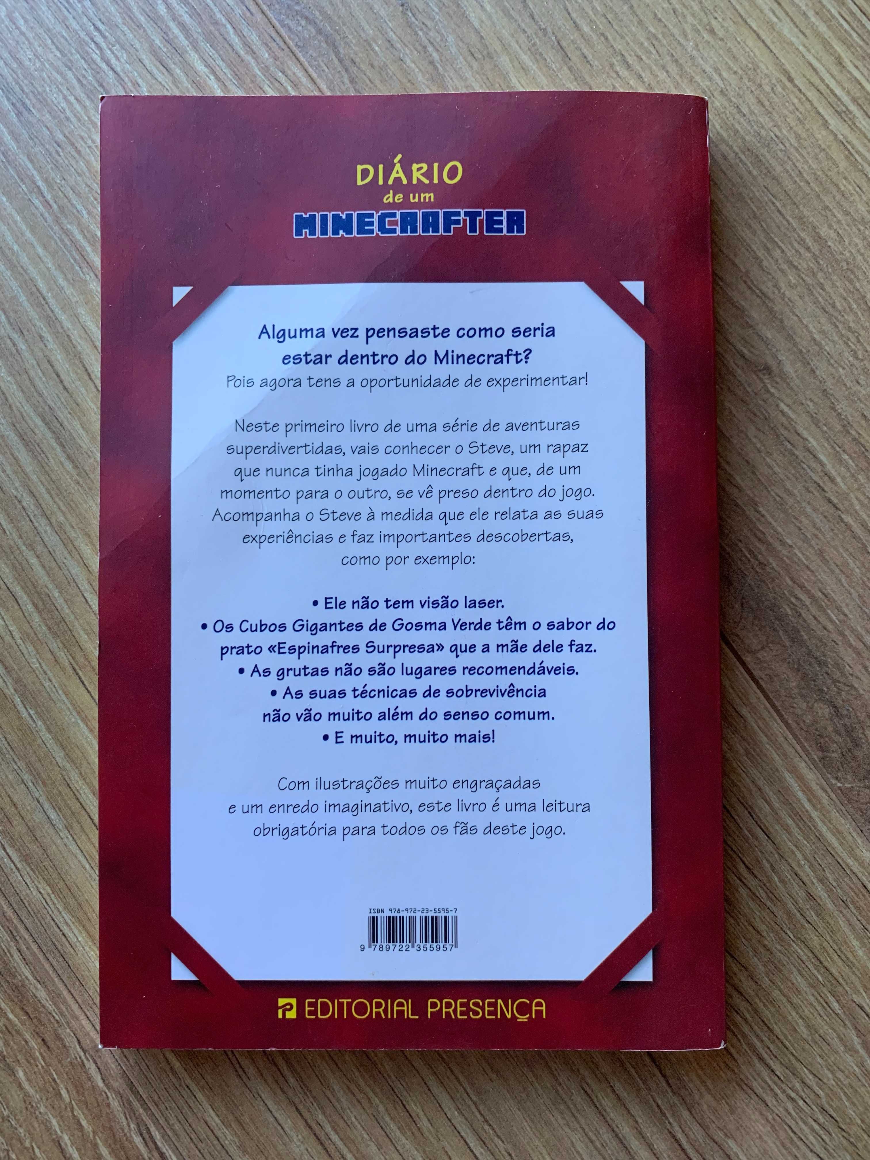 Livro "Diário de um MINECRAFTER"