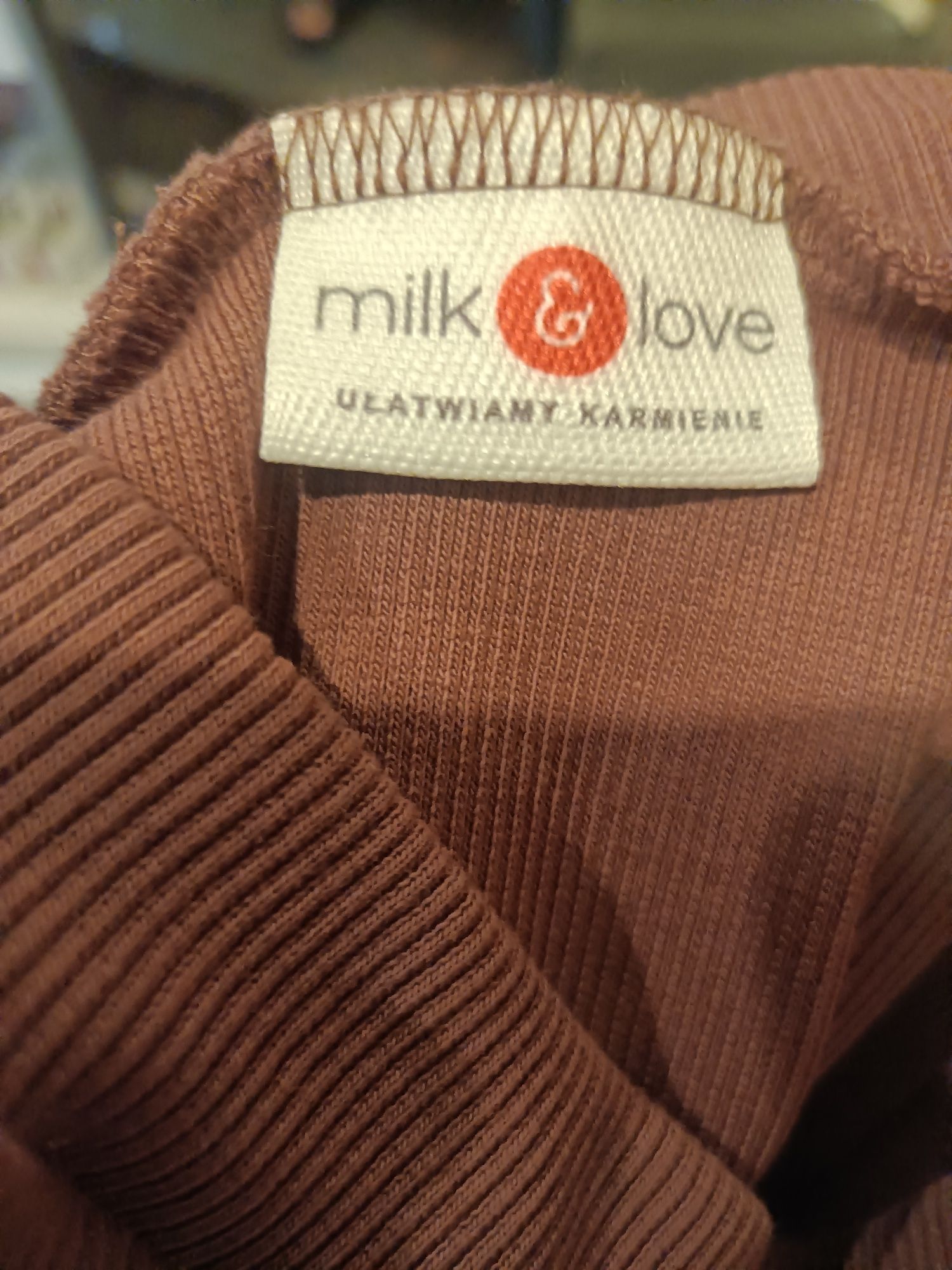 Spódnica ciążowa (i nie tylko) prążkowana Milk & Love S