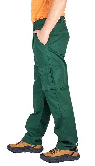 Spodnie Robocze Bhp Ochronne Z Kieszeniami W32 L34.