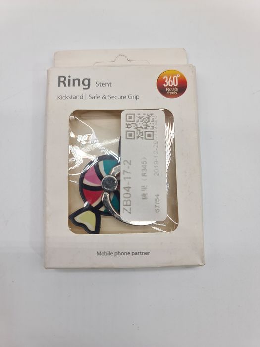 Suporte com anel para telemóvel