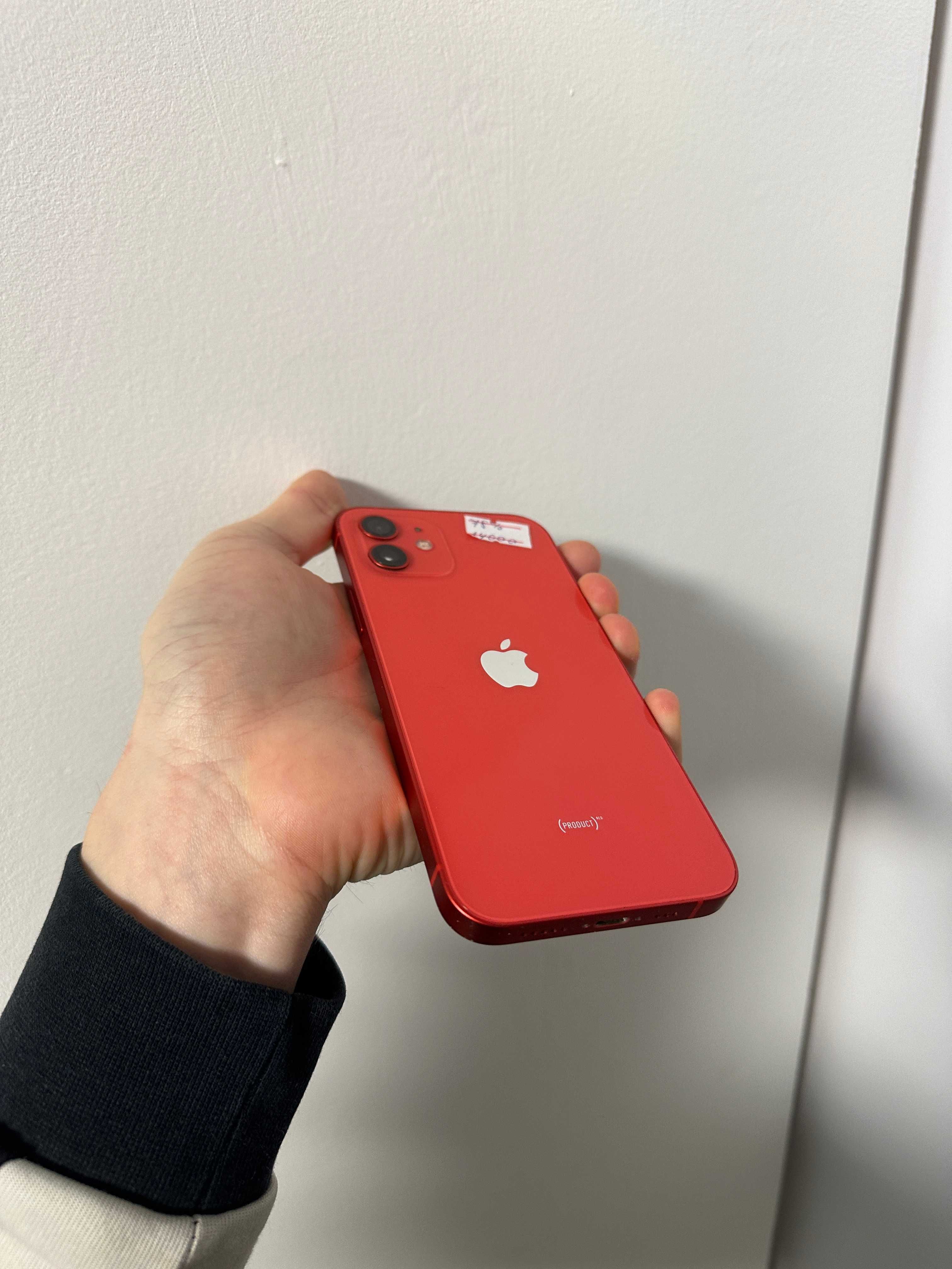 iPhone 12 RED 64GB Neverlock айфон 12 червоний неверлок 78% кількість