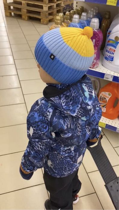 Куртка Reima Vantti синя, розмір 104, оригінал